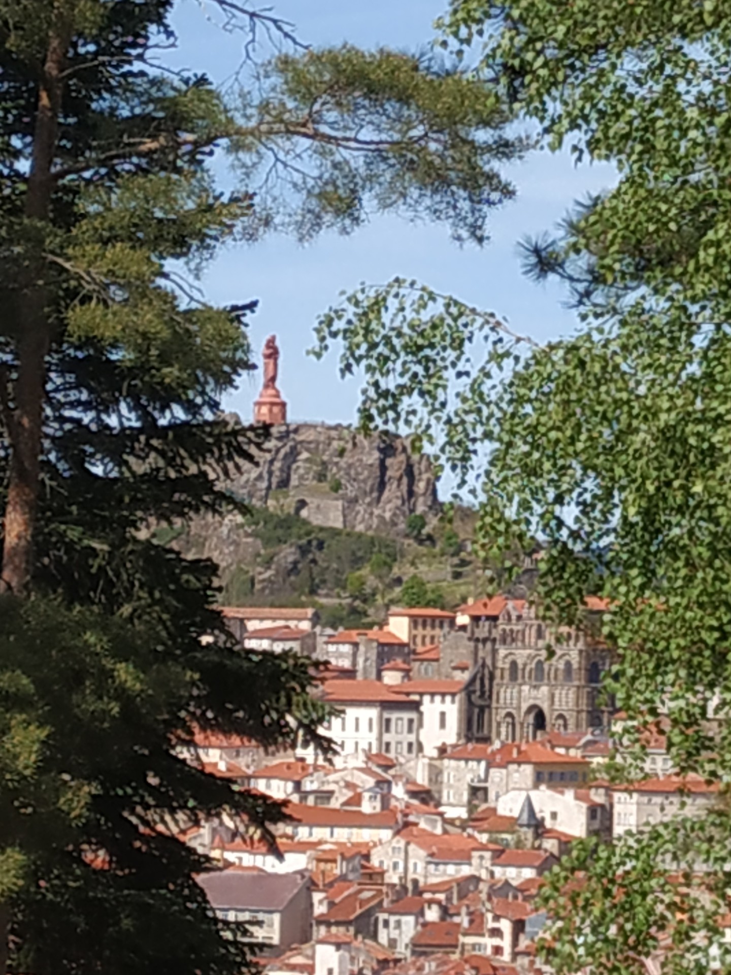 Le Puy-en-Velay, vue sur le quartier historique